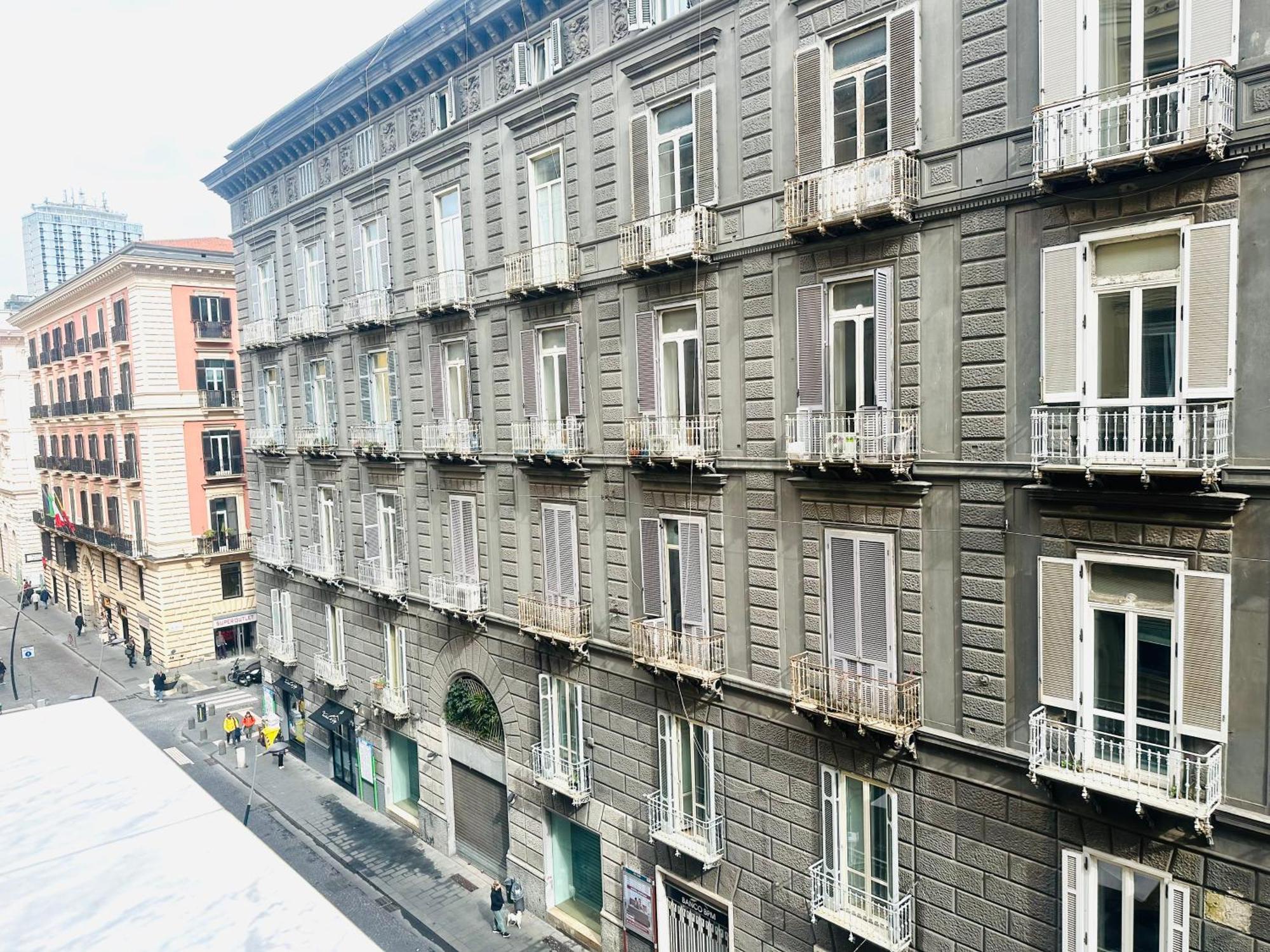 Apartamento Casa Biondi Nápoles Exterior foto